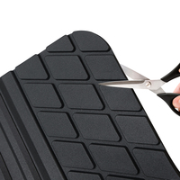 Rutschfeste Nylon 2mm Dicke Universal Komplettset 4-teilig Auto Fußmatten Innenraum Dekoration Autoteppich