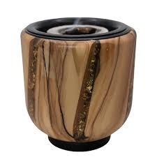 New Arrival Decorative Design Wooden Resin Epoxy Resin Incense <b>Bakhoor</b> <b>Burner</b> for Home Decor From India - Product Image 2