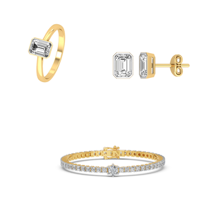 แหวนแต่งงานสีทอง14K ของผู้หญิงพร้อม1.7Cts และความคมชัดของ EF เพชรที่ปลูก IGI ได้รับการรับรองจากแล็บของขวัญเครื่องประดับหมั้น - Product Image 3