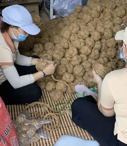 Classic Style Antler Liver Flavors Eco Friendly Woven Cotton Rope Natural Rubber <b>Dog</b> Chew Toy Cartoon Pattern Multi-Size <b>for</b> - Product Image 6