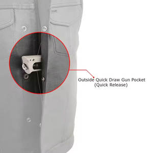 Veste en cuir véritable pour homme, chaude et imperméable pour l'automne et l'hiver, avec un design sans manches et une décoration de poche, respirante - Product Image 2