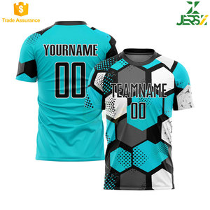 Uniformes de Fútbol Profesionales Unisex 100% Poliéster, Conjuntos Personalizados con Nombre de Equipo, Impresión por Transferencia de Calor, Logotipo Personalizado, Camisetas de Colores OEM - Product Image 5