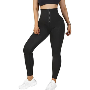 Legging 100% coton imprimé sublimé entièrement personnalisé pour femmes Leggings pleine longueur en tissu élasthanne polyester de meilleure qualité pour femmes - Product Image 3