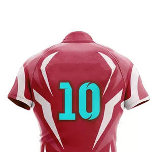 ชุดรักบี้ระบายอากาศได้ดีชุดรักบี้เครื่องแบบรักบี้ดีไซน์ตามสั่งเป็นมิตรกับสิ่งแวดล้อม - Product Image 6