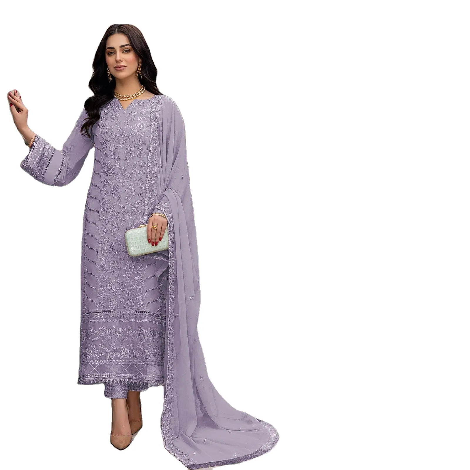 पाकिस्तानी डिजाइनर कपड़े/पाकिस्तानी पोशाक सलवार कमीज