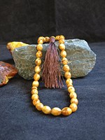 Rond 33 résine Tasbih couleur ambre perles de prière faites à la main Misbaha bijoux de mode arabe