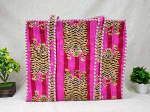 Sac fourre-tout réutilisable et écologique avec finition de qualité supérieure, grande capacité et poignées robustes pour le shopping, l'université, le bureau et les voyages - Product Image 3