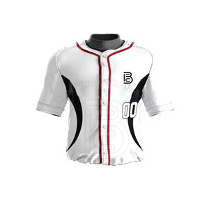 Hot Selling Men's Customized <b>Baseball</b> Uniform Breathable Sportswear <b>Set</b> with Private Label Design Plus Size Options - Product Image 5