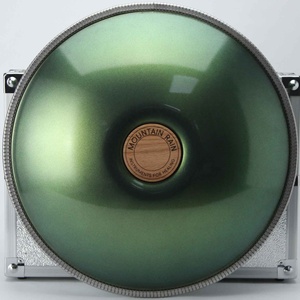 Tambor Mountain Rain UU tamaño 18 pulgadas <span class=keywords><strong>escala</strong></span> Musical Handpan con estuche gratis y mazos tambor <span class=keywords><strong>de</strong></span> lengua <span class=keywords><strong>de</strong></span> acero nuevo diseño tres notas - Product Image 4