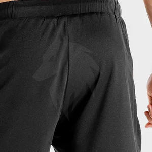 กางเกงขาสั้นออกกำลังกายสำหรับผู้ชายกางเกงขาสั้นผ้าฝ้ายทำจากผ้าคอตตอนใส่ออกกำลังกายตกแต่งโลโก้ลำลองกางเกงขาสั้นตาข่ายไซส์ XS สไตล์ชายหาด - Product Image 6