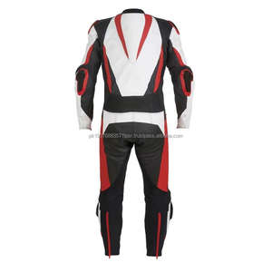 Combinaison de moto de style actuel, combinaison de course en cuir personnalisée pour motards, combinaison de course pour hommes - Product Image 2