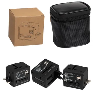 Adattatore da Viaggio USB Personalizzato TADDEO, Gadget Promozionali Personalizzati - Product Image 1