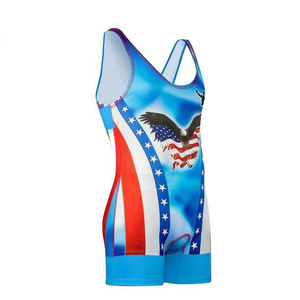 Professional Grade Wrestling <b>Singlet</b> for <b>Men</b> with Compression Sleeveless Design and Quick Dry Fabric for Sports - Product Image 6
