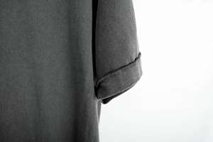 T-shirt oversize en coton délavé à l'acide impression DTG personnalisée broderie logo T-shirt vintage délavé T-shirts pour hommes - Product Image 5