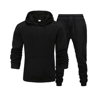 Sudaderas con capucha Conjuntos de ropa deportiva para hombres Chándal informal Hombres Sudadera de 2 piezas + Pantalones de chándal Traje 2024 Otoño Invierno Con capucha Top grueso Hombre - Product Image 1