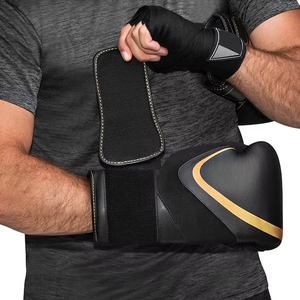 Gants de boxe gagnants professionnels personnalisés en cuir véritable MMA Muay Thai Sparring kick boxing Arts martiaux gants de boxe - Product Image 6