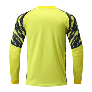Equipación Deportiva Personalizada 100% Poliéster, Camisetas de Portero de Fútbol para Hombre Adulto, Camisetas de Fútbol con Protector de Codo Corto, Servicio OEM Disponible - Product Image 3