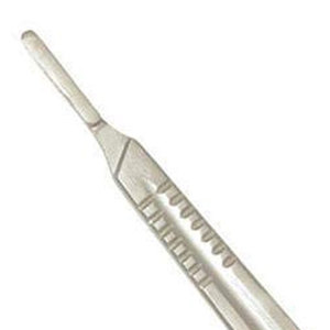 Scalpel chirurgical personnalisable en acier inoxydable à alimentation manuelle, taille sur mesure, instruments chirurgicaux de base BP - Product Image 6