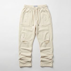 Pantalones Ancestral Slouch Premium para Hombre, Estilo Urbano, Moda Viral, Estampado Puff de Alta Densidad, Prenda Cultural - Product Image 1