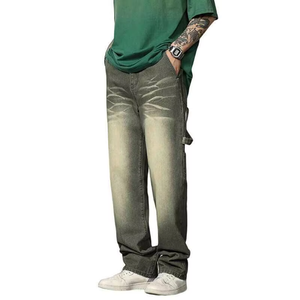 Custom <b>Men</b> Denim <b>Jeans</b> Slim Fit Stretchable Casual Streetwear Durable <b>Soft</b> Fabric Trendy Fashion Pants Wholesale Factory - Product Image 5