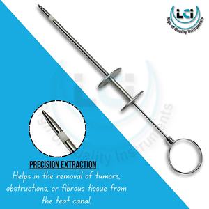 Extractor de tumores de tetina de acero inoxidable de alta calidad de Hug's, sifones, instrumentos quirúrgicos veterinarios para el cuidado de la vida, grado A + Certificado CE - Product Image 4