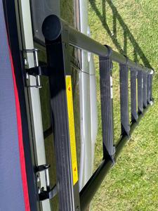 Tente de toit pliante pour camping, en aluminium rigide, pour 3-4 personnes, avec échelle triangulaire, pour camion ou voiture, toit épaissi - Product Image 3