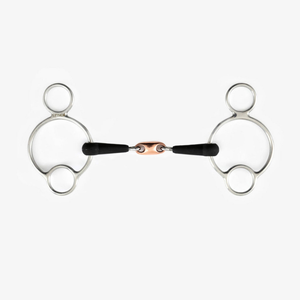 Custom OEM Stainless Steel Horse Bit with Copper Mouth High Quality <b>Equestrian</b> Riding Tack horse Riding Horse Bits Customized - Product Image 1