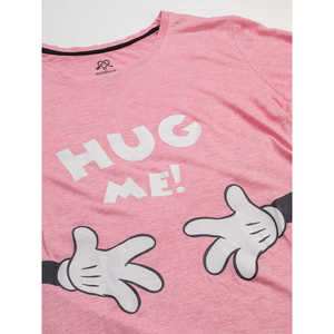 Pijama de Jersey Rosa Súper Suave con Logotipo Personalizado, Cierre de Cordón en la Cintura, Talla Única, Muy Cómodo para Verano e Invierno, Diseño Animal - Product Image 4