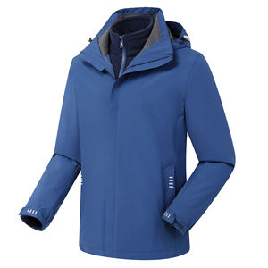 Chaqueta Softshell de invierno personalizable para hombres y mujeres, ropa duradera resistente a la intemperie para exteriores, senderismo, Camping, cremallera de talla grande - Product Image 3