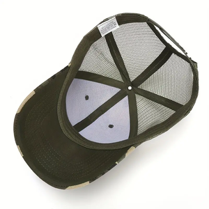 Original Panel Camouflage Cap Brand With Custom Logo From Vietnam Camouflage Cap Fitted <b>Hats</b> High Quality LOGO Caps for <b>Men</b> - Product Image 3