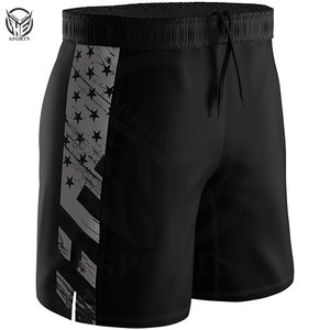 Shorts de MMA para hombre con logo personalizado, shorts de boxeo para hombre, shorts de lucha libre, shorts de secado rápido para hombre - Product Image 2