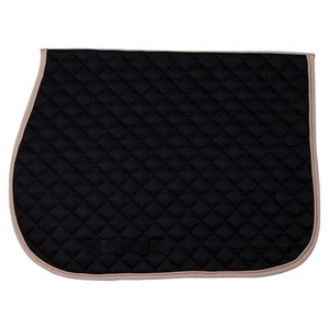 Vente en gros de tapis de selle de cheval style anglais personnalisés les plus vendus tapis de selle de dressage en coton équin avec doublure en tissu - Product Image 3