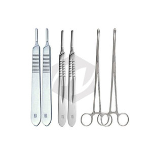 Set de Traqueostomía de 41 Piezas, Kit Manual de Cirugía ORL, Instrumentos Quirúrgicos para Bypass Menor, Cricotirotomía de Emergencia, Quirófano Nasal y de Tiroides - Product Image 2