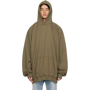 Sudadera con Capucha Extra Grande de Algodón de Alta Calidad 2026, Sudadera Holgada de Forro Polar de Marca de Moda Urbana, Bordada, Térmica, de Invierno, para Hombre y Mujer - Product Image 1