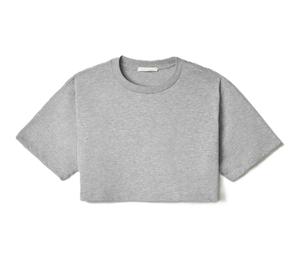 New Deal Diseño personalizado Media manga Cualquier tamaño Cómodo Crop Top Camisetas Melange Tela Algodón para mujeres Hecho en Bangladesh - Product Image 2