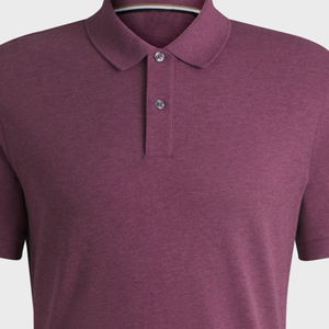 Polo transpirable de color sólido con logotipo personalizado de diseño éxito de ventas camisetas polo personalizadas - Product Image 2