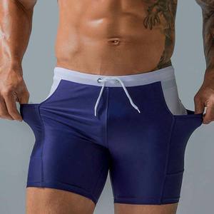 Sublimation Printing Custom <b>Compression</b> <b>Shorts</b> Hight Street Style <b>Men's</b> Clothing Plus Size Two Tone High Waist Cotton <b>Shorts</b> <b>Men</b> - Product Image 5