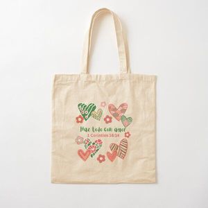 Bolsa de algodón personalizada al por mayor para mujer, bolsa de compras reutilizable hecha en fábrica, embalaje de regalo, estilo de moda portátil para todas las estaciones - Product Image 5