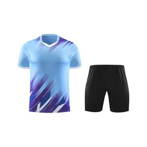 Uniformes de Fútbol para Hombre, Diseño Nuevo, al por Mayor, Uniforme de Fútbol de Secado Rápido, Conjunto de Uniforme de Fútbol Transpirable - Product Image 2