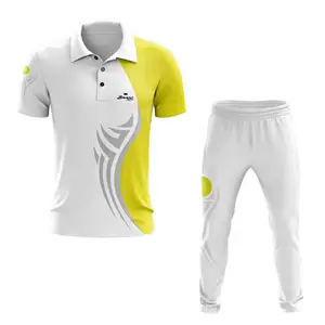 스포츠 크리켓 맞춤형 크리켓 컬러 키트 폴리에스터 콤보 드레스 Virat 18 저지 티셔츠의 2023 월드컵