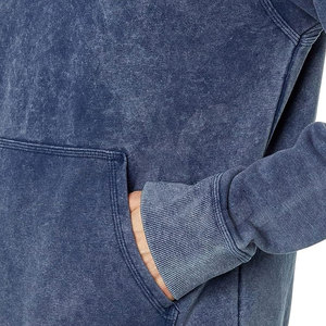 Sudadera con Capucha para Hombre, Lavado Ácido, Corte Holgado Estilo Urbano, Tela de Algodón Suave, Perfecta para Moda Casual Diaria - Product Image 6