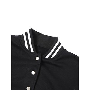 แจ็กเก็ตทีมเบสบอลสไตล์ผู้หญิงเสื้อผ้าลำลองระบายอากาศได้ดีดีไซน์เรียบร้อย - Product Image 5