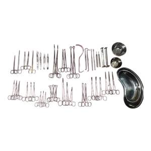 Juego de Instrumentos Quirúrgicos de 50 Piezas para Cirugía General, Laparotomía Básica - Product Image 6