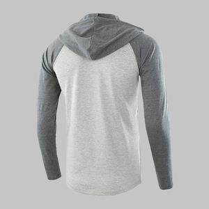 Fabrication conception personnalisée automne vente chaude hommes sweats à capuche décontracté 100% coton poche surdimensionné pull à capuche régulier - Product Image 5