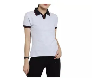 अनुकूलित वर्दी सादे पोलो-शर्ट टी शर्ट कशीदाकारी महिलाओं के लिए गोल्फ कस्टम लोगो पॉलिएस्टर पोलो शर्ट महिलाओं