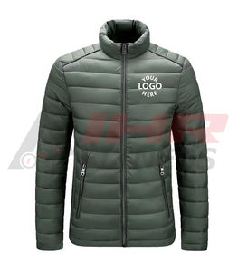 Chaqueta de burbujas de invierno ligera y ajustada, cremallera completa de alta calidad, con capucha, transpirable, tejido de Nailon/poliéster para Unisex - Product Image 4