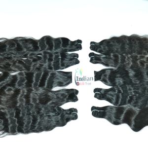Vente en gros d'extensions de cheveux humains originaux vierges 100% bruts style vague et boucles indiennes bon service-paquet de cheveux naturels vietnamiens - Product Image 5
