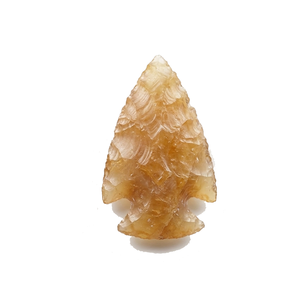 Puntas de flecha de piedra, calcita amarilla natural, puntas de flecha de cristal, puntas de flecha de jaspe elegante curativas, gemas, mayoristas de cristales - Product Image 4