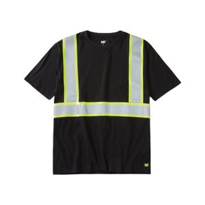 เสื้อยืดแขนสั้นแบบสะท้อนแสงสำหรับงานความปลอดภัย ขายส่ง เสื้อยืดแบบกำหนดเองได้ ระบายอากาศได้ดี - Product Image 1