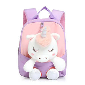 Mochila de Peluche Petite Licorne para Niñas, Bolsa Escolar con Diseño de Unicornio Adorable - Product Image 4
